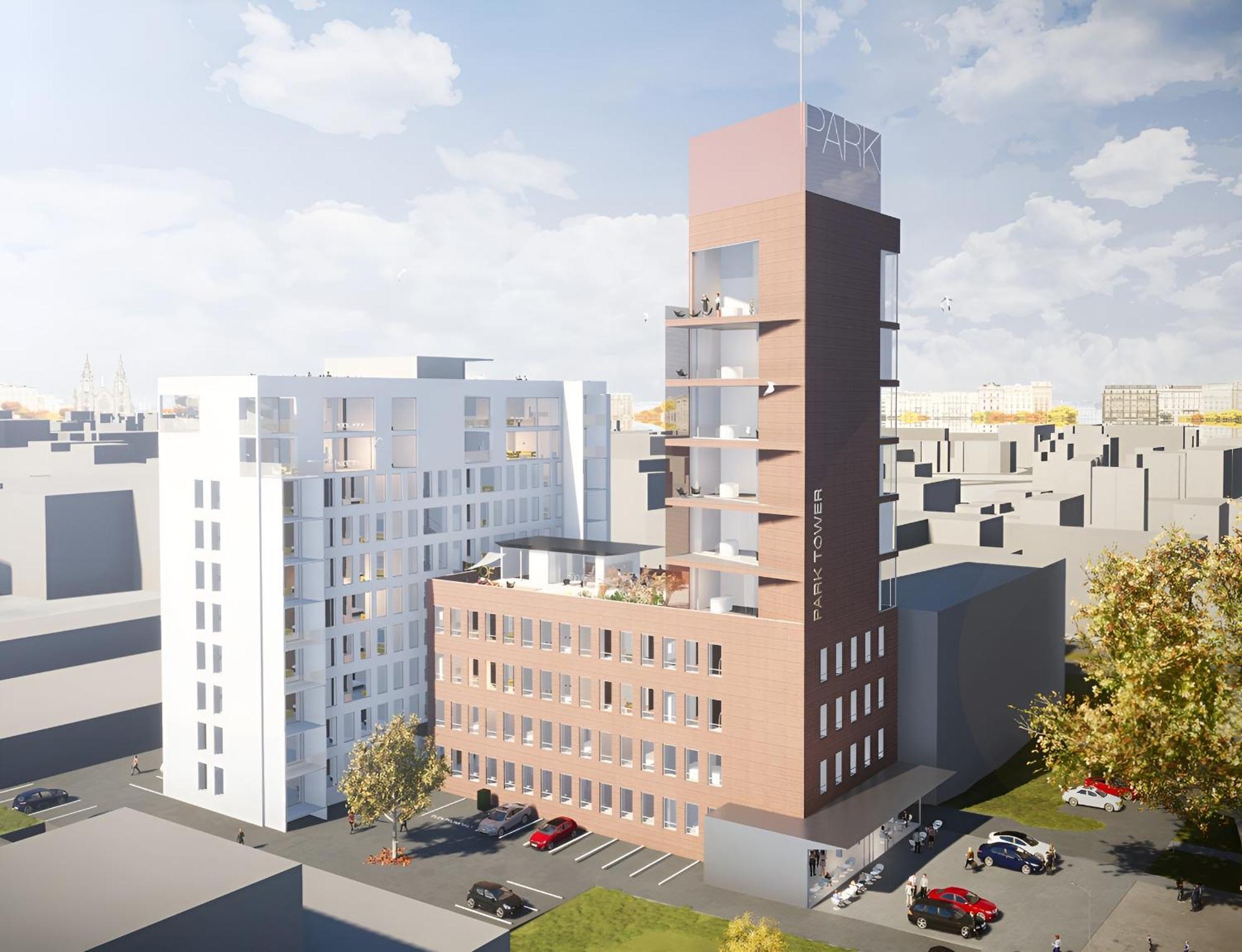 Park Tower Apartment V Centru Zlina Eksteriør bilde
